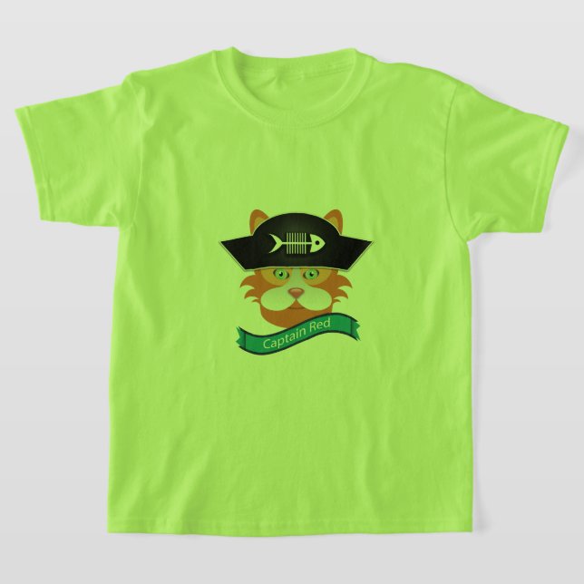 Captain Red - Kids' Basic T - Shirt (Ablage )