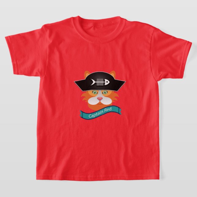 Captain Red - Kids' Basic T - Shirt (Ablage )