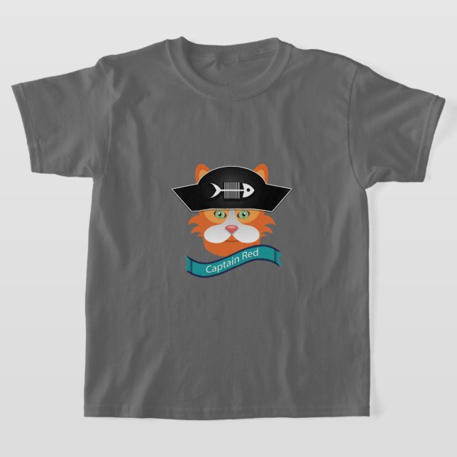 Captain Red - Kids' Basic T - Shirt (Ablage )