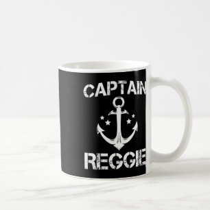 Captain Reggie Funny Birthday Personalisiert Name Kaffeetasse