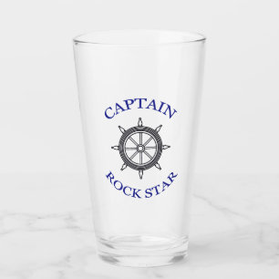 "Captain Rock Star" Glas