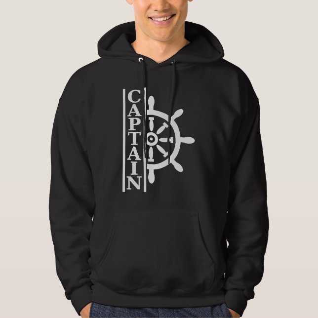 Captain Sailing Licence Hoodie (Vorderseite)