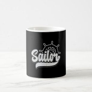 Captain Sailor Segelboot Segelboot Geschenk Idee Kaffeetasse