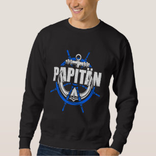 Captain Segelboot Sweatshirt