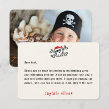 Captain Skull Kindergeburtstag von Pirate Dankesch