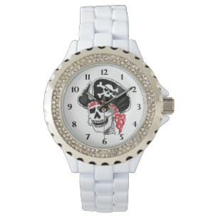 Captain Skull Pirate Armbanduhr