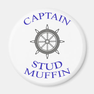 Captain Stud Muffin Magnet