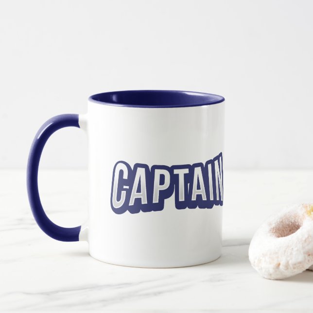 Captain Tasse (Mit Donut)