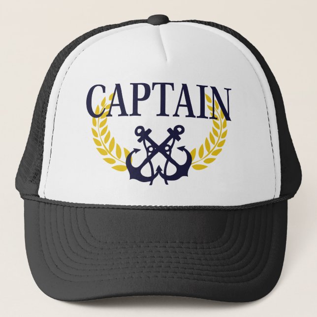 Captain Truckerkappe (Vorderseite)