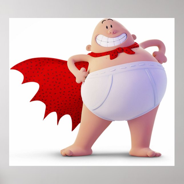 Captain Underpants Poster (Vorne)