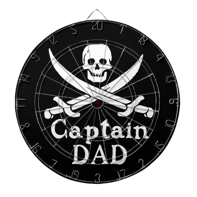 Captain Vater - Classic Dartscheibe (vorne)