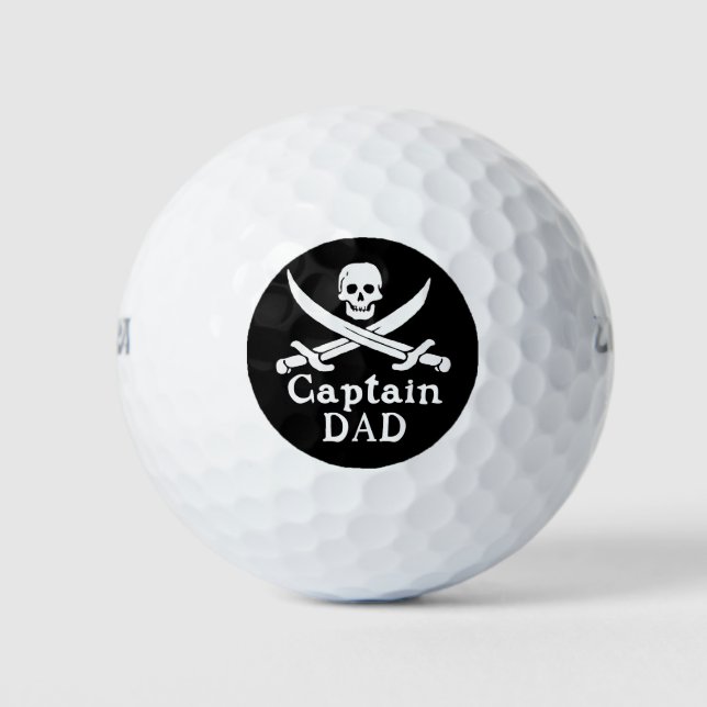Captain Vater - Classic Golfball (Vorderseite)