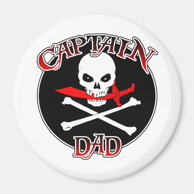 Captain Vater (Cutlass) Magnet (Vorne)