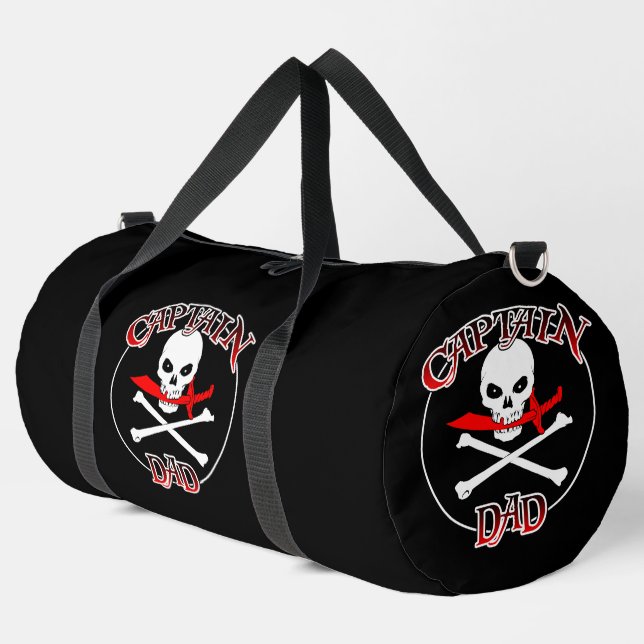 Captain Vater Duffle Bag (Linke Ecke)