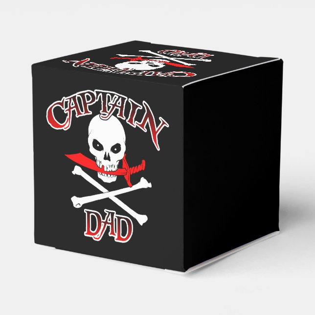 Captain Vater Geschenkschachtel (Rückseite)