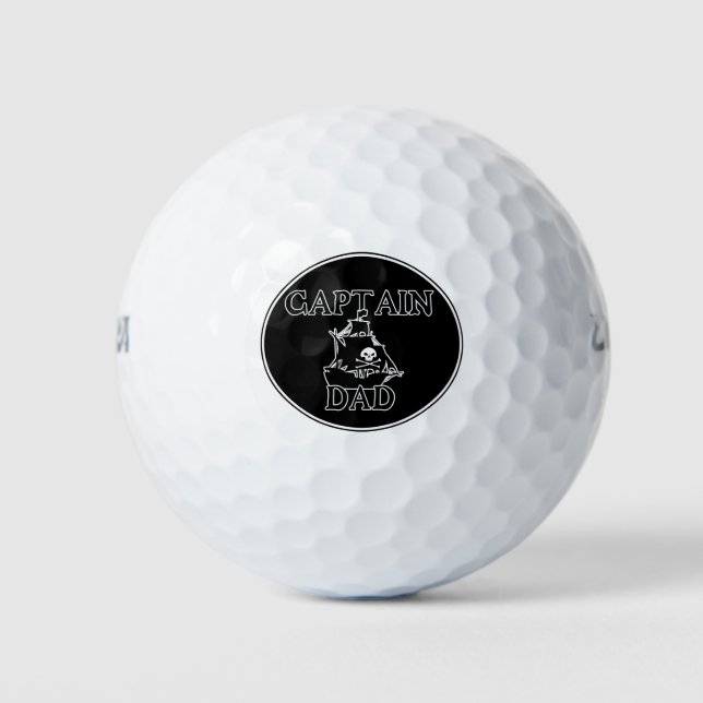 Captain Vater - Ghoful Galleon Golfball (Vorderseite)