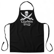 Captain Vater - Klassische All-over-Print-Schürze