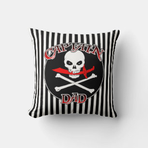 Captain Vater Throw Kissen