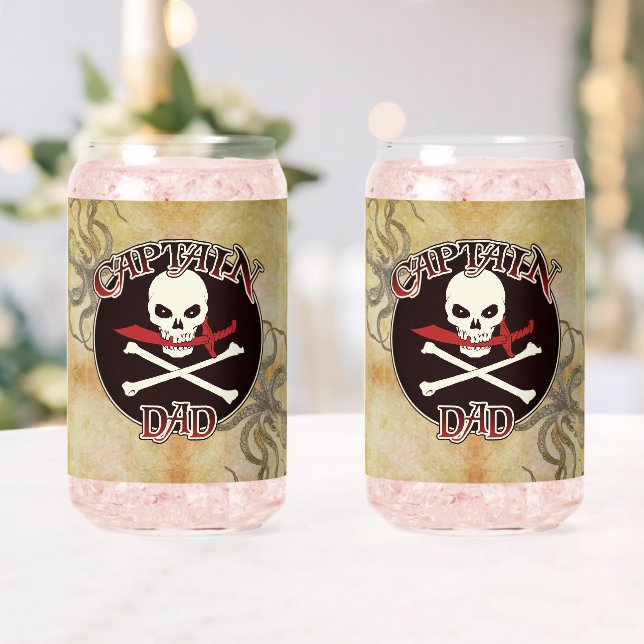 Captain Vater - Von den Deep begeistert Dosenglas (Insitu (Hochzeit))