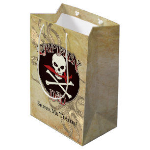 Captain Vater - Von den Deep begeistert Mittlere Geschenktüte