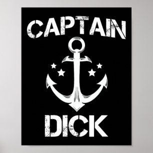 Captain Willy Funny Birthday Personalisiert Name B Poster