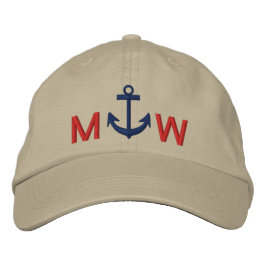 Captain's Cap by SRF Bestickte Baseballkappe