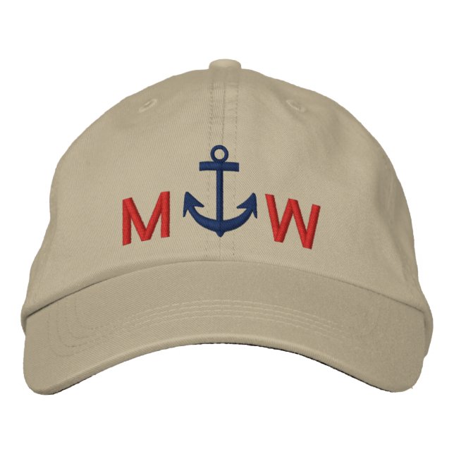 Captain's Cap by SRF Bestickte Baseballkappe (Vorderseite)