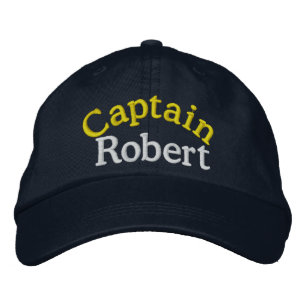 Captain's Cap by SRF Bestickte Kappe