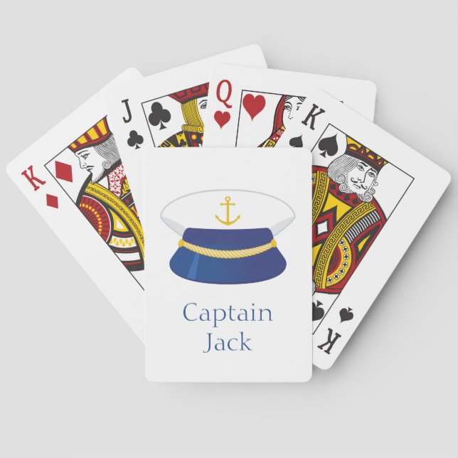 Captain's Hat Bicycle Playing Cards Spielkarten (Rückseite)