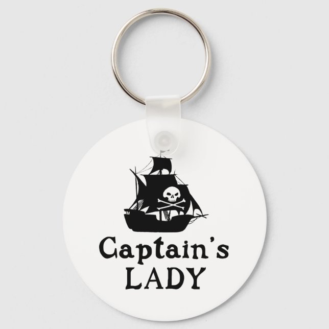 Captain's Lady Schlüsselanhänger (Vorderseite)