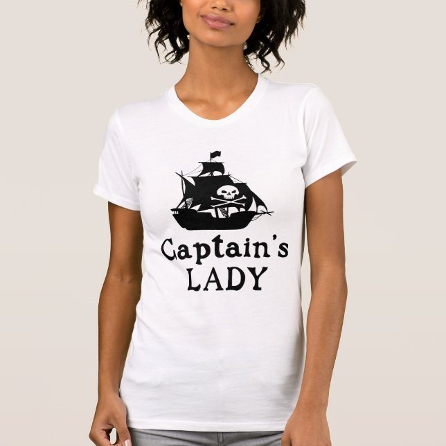 Captain's Lady T-Shirt (Vorderseite)