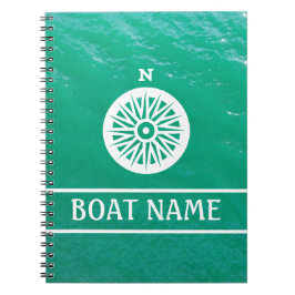 Captain's Log - Kompass Notizblock