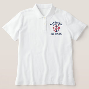 Captain's Mate Nautical Anchor Personal Monogram