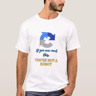 Captcha Code: Sie sind kein Roboter T-Shirt