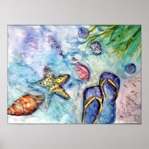 Captiva Insel-Erinnerungen Poster
