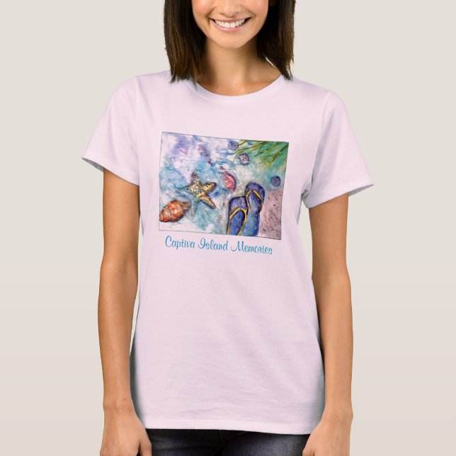 Captiva Island Erinnerungen T-Shirt (Vorderseite)