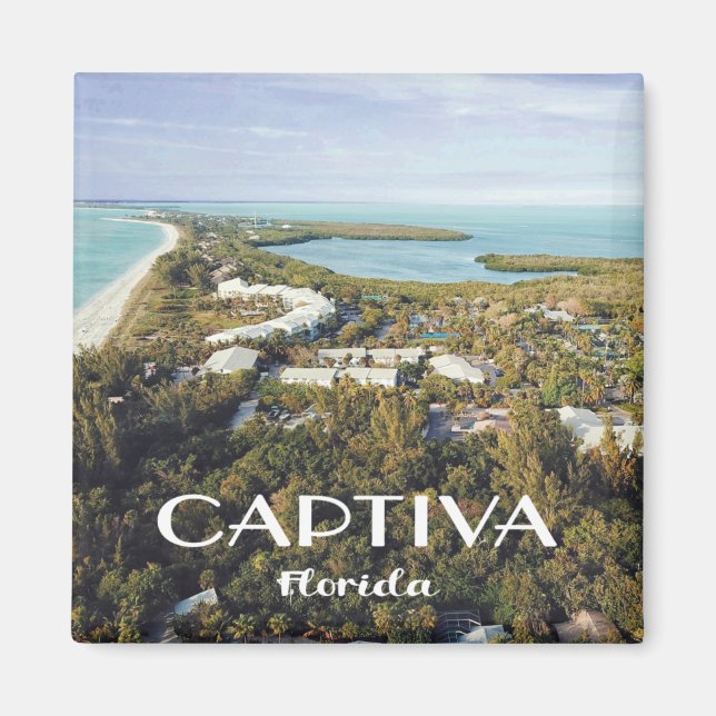 Captiva Island, Florida Foto Magnet (Vorne)