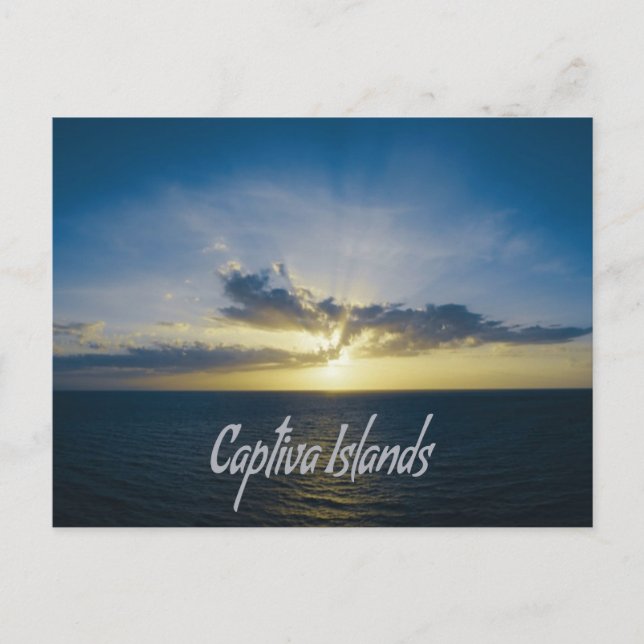 Captiva Islands Florida Postkarte (Vorderseite)