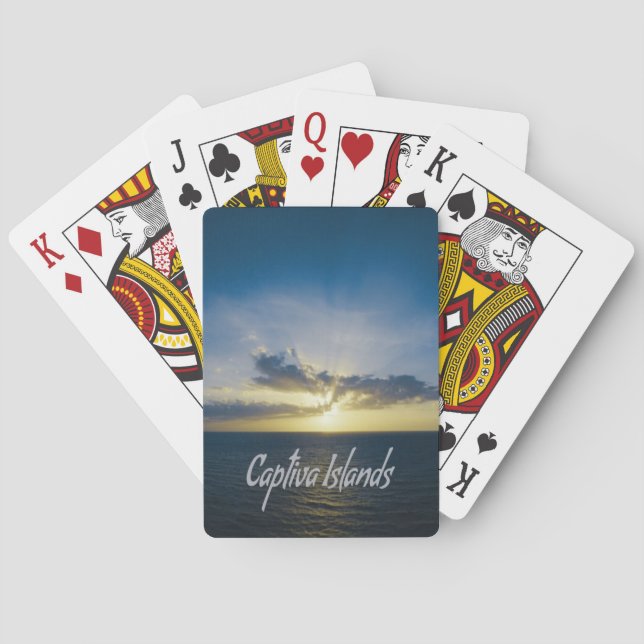 Captiva Islands Florida Spielkarten (Rückseite)