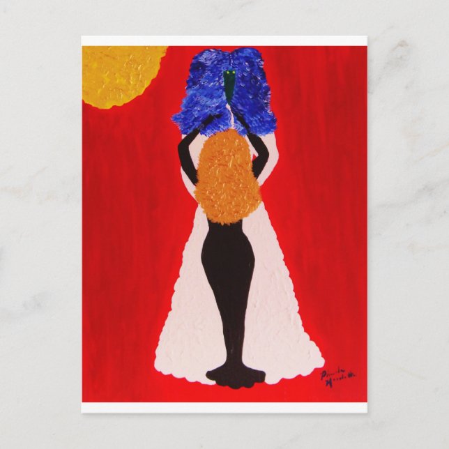 "Captivate Thing" Postkarte (Vorderseite)