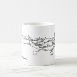 Captmoonbeam Cessna 82 Skylane Kaffeetasse