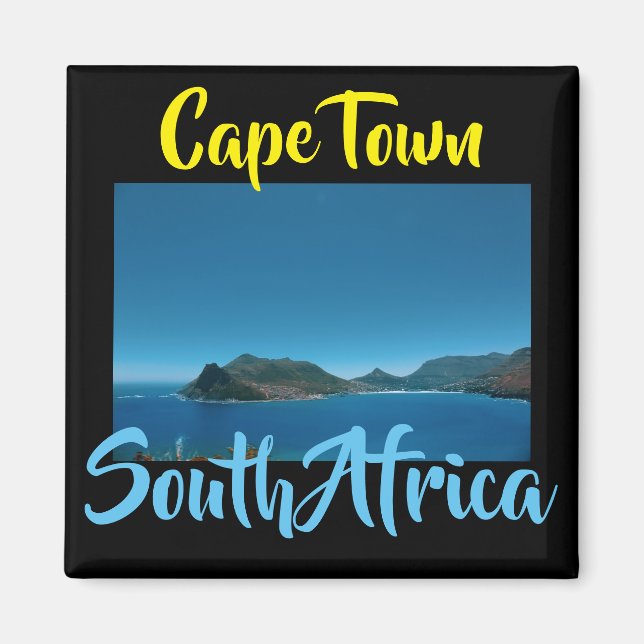 Captown Area Ocean Mountain View Magnet (Vorne)
