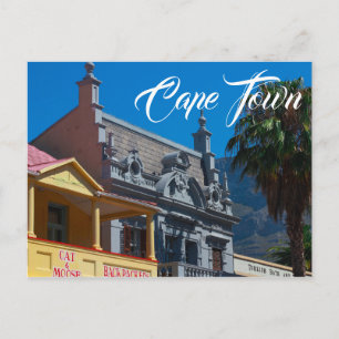 CapTown Cityscape Street Südafrika Postkarte