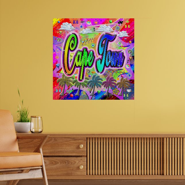 CapTown Vista Express Poster (Wohnzimmer 2)