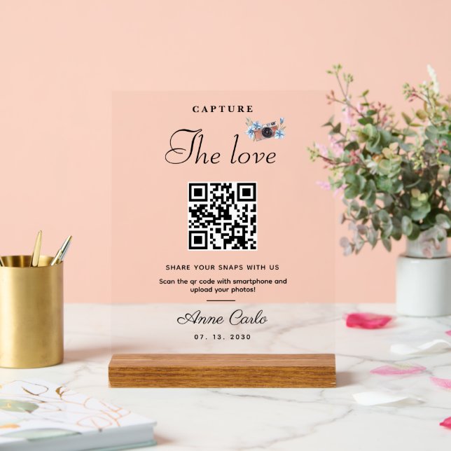 Capture de script simple Code QR d'amour (Mariage)