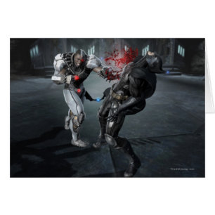 Capture d'écran : Cyborg vs Batman