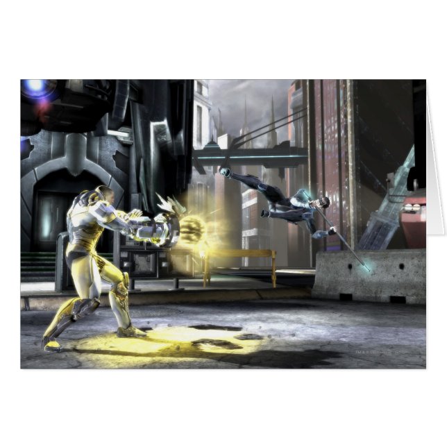 Capture d'écran : Cyborg vs Nightwing 2 (Devant horizontal)