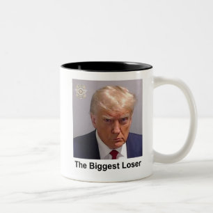 Capture d'écran de Trump Mug "Le plus grand perdan