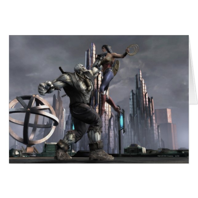 Capture d'écran : Grundy vs Wonder Woman (Devant horizontal)