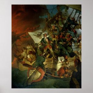 Capture of Azov, 18th May 1696 Poster